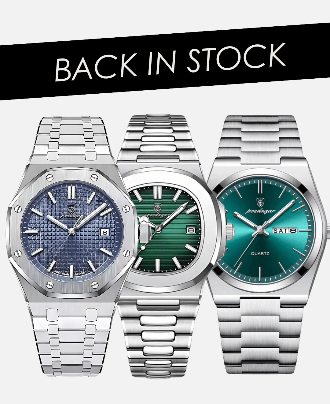 The Prestige Trio – Oak + Nautilius + Orion (BACK IN STOCK)