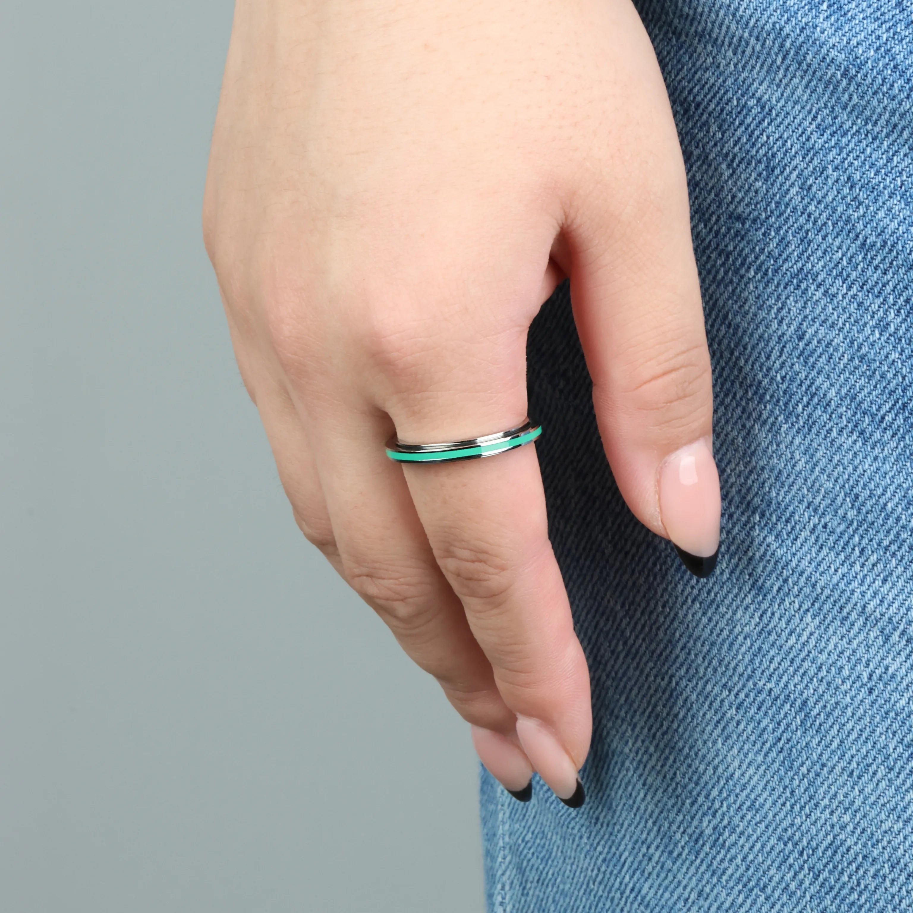 Jade Fidget Ring