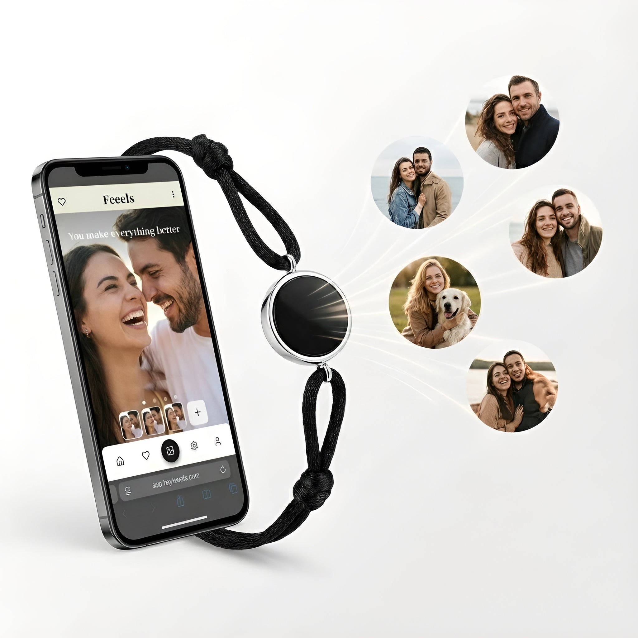 Personalized Photo Gallery Bracelet BOGO